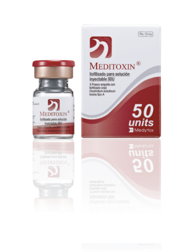 MEDITOXIN - TOXINA BOTULINICA TIPO A 50 UI