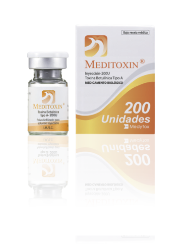 MEDITOXIN - TOXINA BOTULINICA TIPO A 200 UI